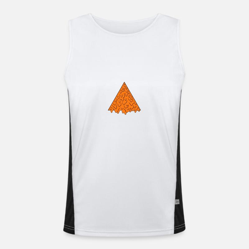 triangle grime Men's Functional Contrast Tank Top 
