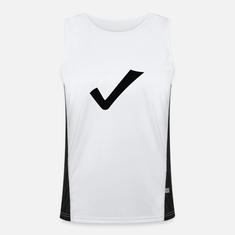 checkmark Men's Functional Contrast Tank Top 