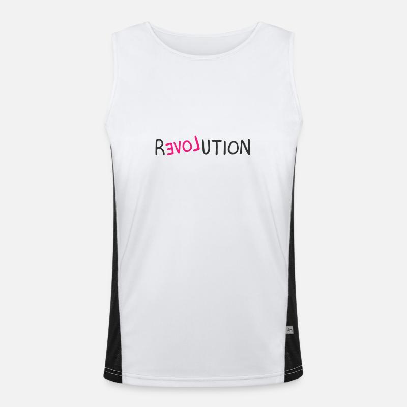 revolution Men's Functional Contrast Tank Top 