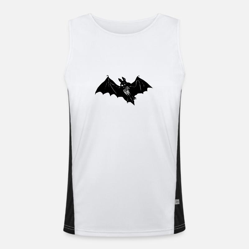 chauve-souris Débardeur respirant contrasté Homme 