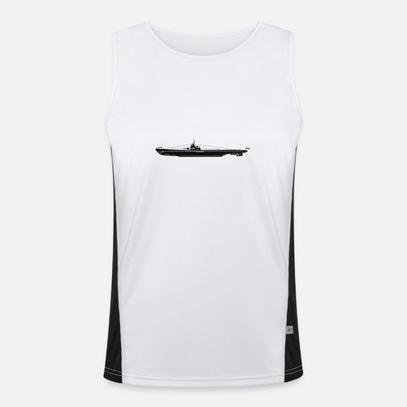 Submarine Men's Functional Contrast Tank Top 