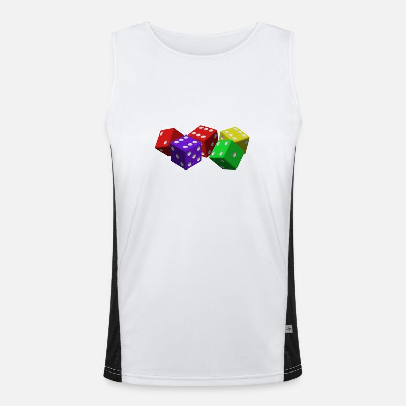 cube Men's Functional Contrast Tank Top 