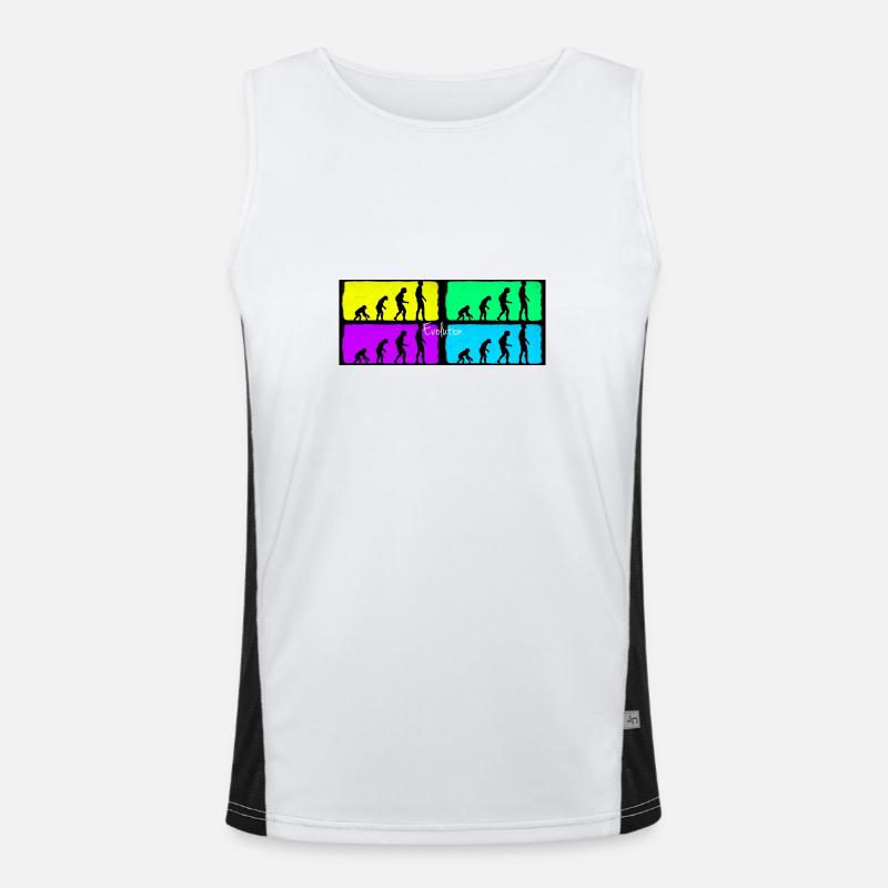 évolution Débardeur respirant contrasté Homme 