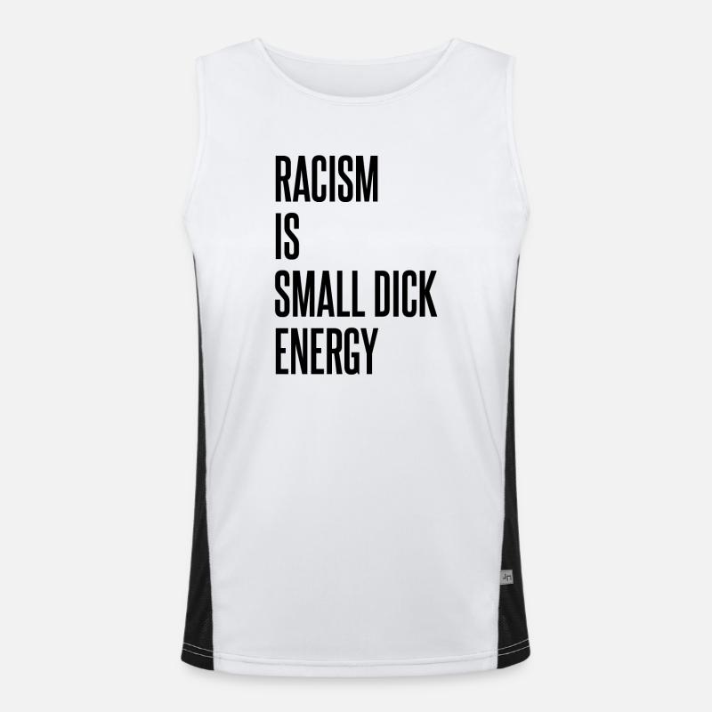 Racisme dit Débardeur respirant contrasté Homme 