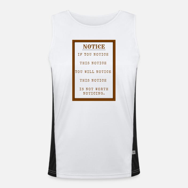 NOTICE 2 Men's Functional Contrast Tank Top 
