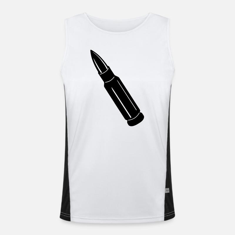 Kugel Funktionelles Kontrast-Tank Top für Männer 