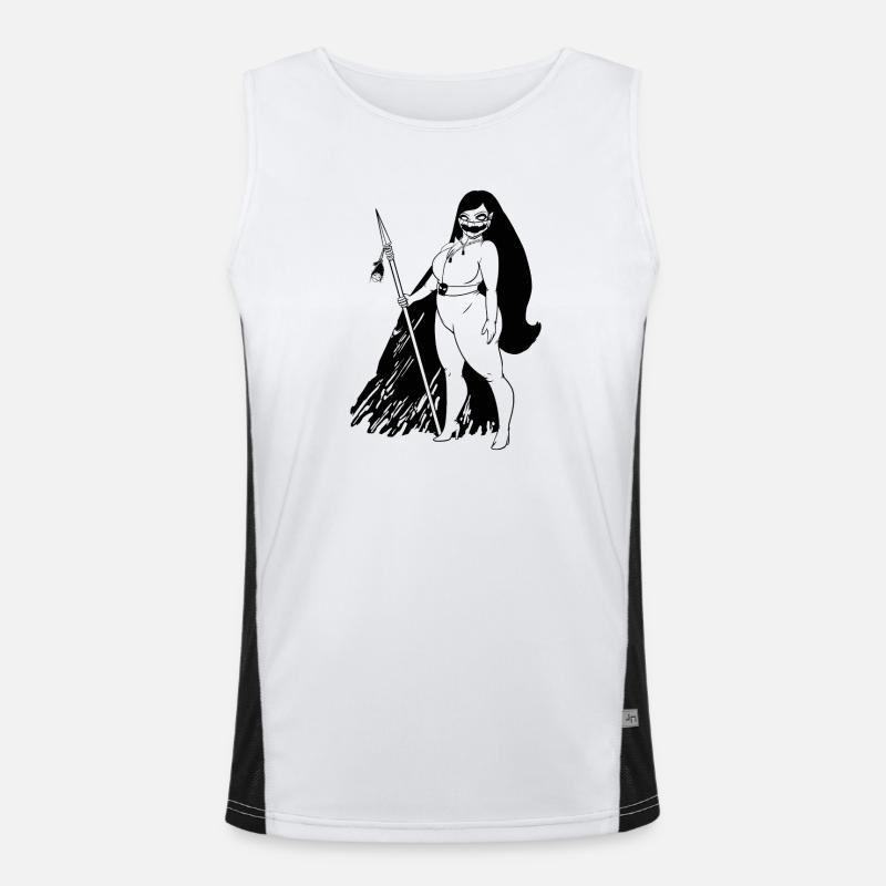 She's all that Men's Functional Contrast Tank Top 