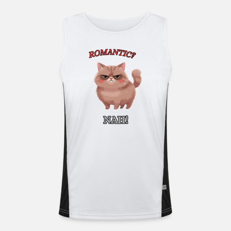 Le Chat Zéro Buck Débardeur respirant contrasté Homme 