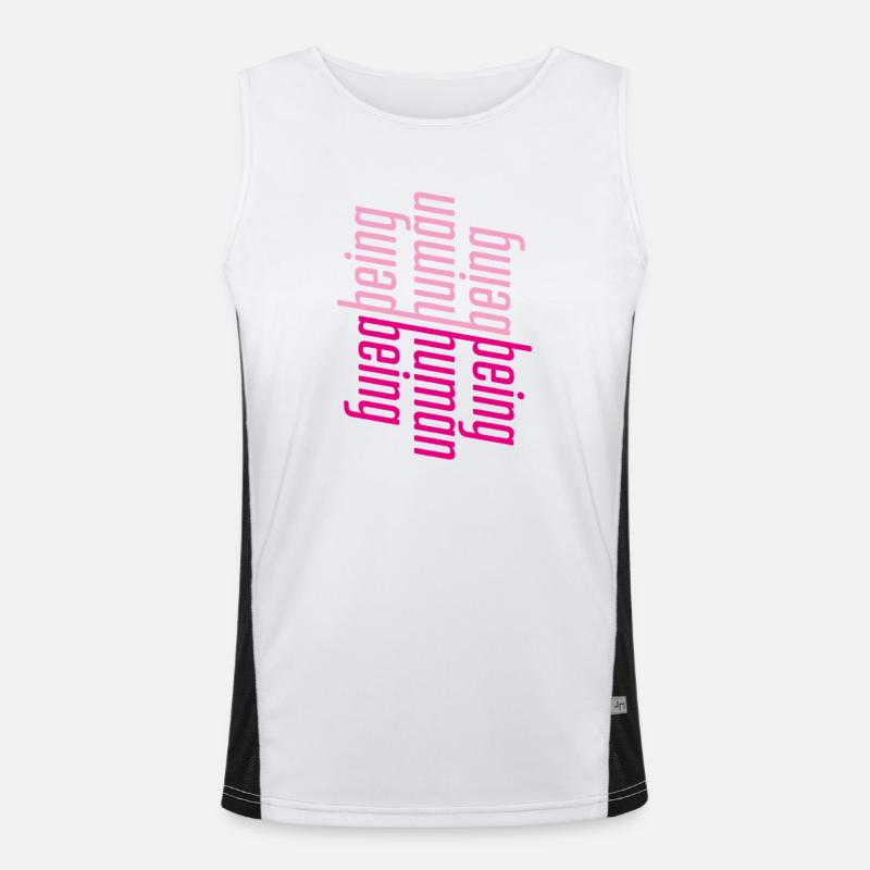 ThinkBick_being_human_being_2026 Débardeur respirant contrasté Homme 