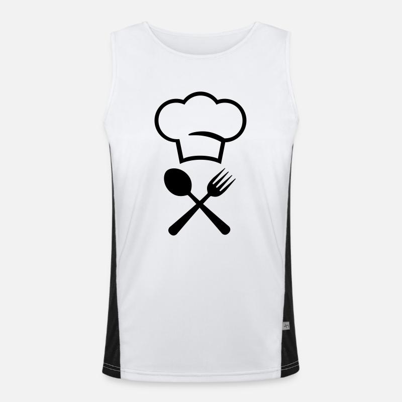 Cuisine cuisinier Débardeur respirant contrasté Homme 