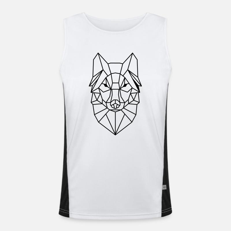 wolf Men's Functional Contrast Tank Top 