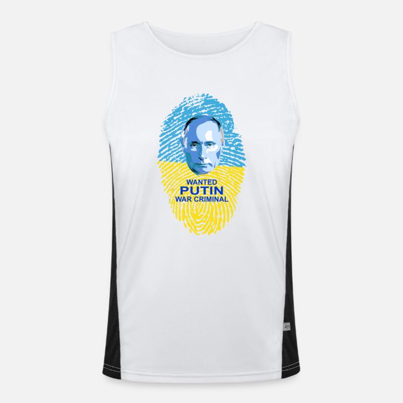 Recherché: POUTINE Débardeur respirant contrasté Homme 