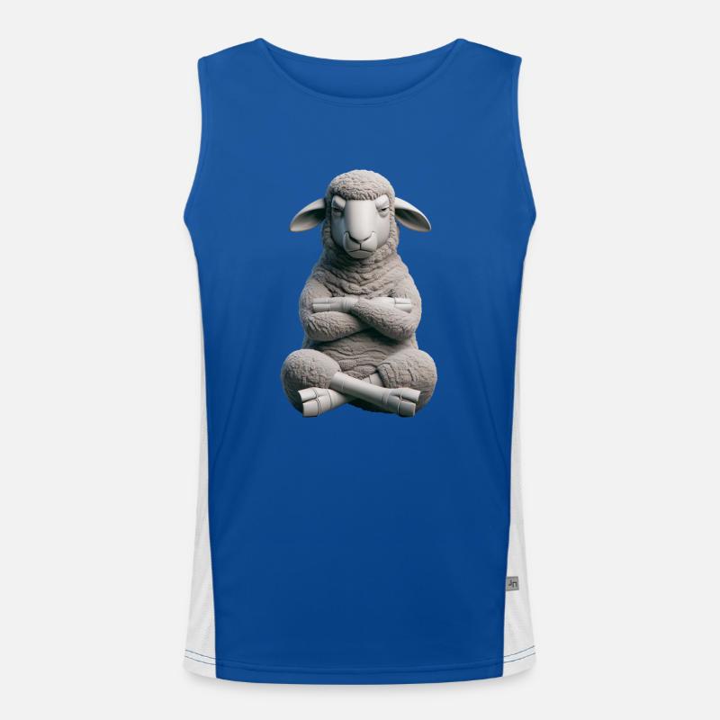 Mouton sinistre 3 Débardeur respirant contrasté Homme 