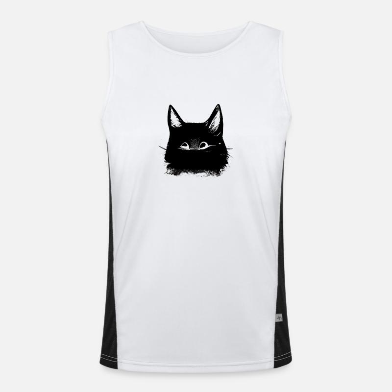 Cats Head Men's Functional Contrast Tank Top 