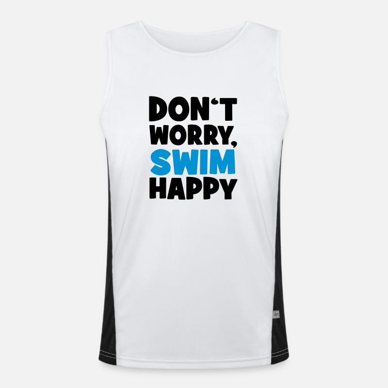 swim Men's Functional Contrast Tank Top 
