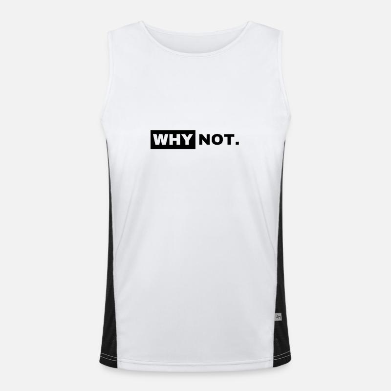 Why Not Men's Functional Contrast Tank Top 