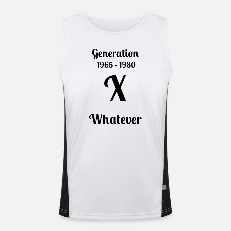 GEN X, Whatever, Men's Functional Contrast Tank Top 