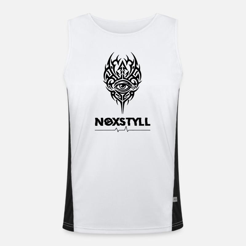 Noxstyll Men's Functional Contrast Tank Top 
