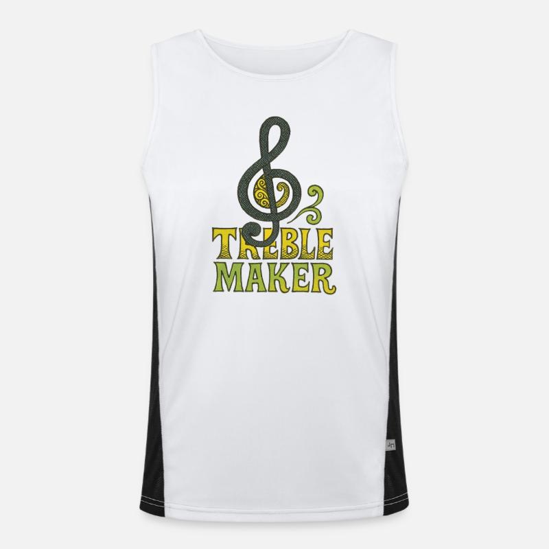 Treble Maker Logo Tee Men's Functional Contrast Tank Top 