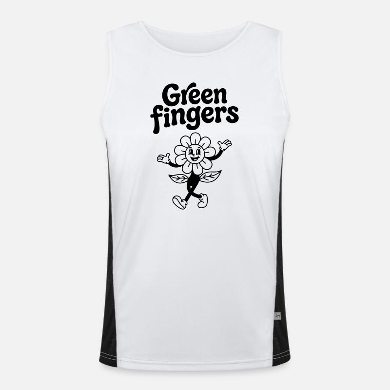 Gartenarbeit Funktionelles Kontrast-Tank Top für Männer 