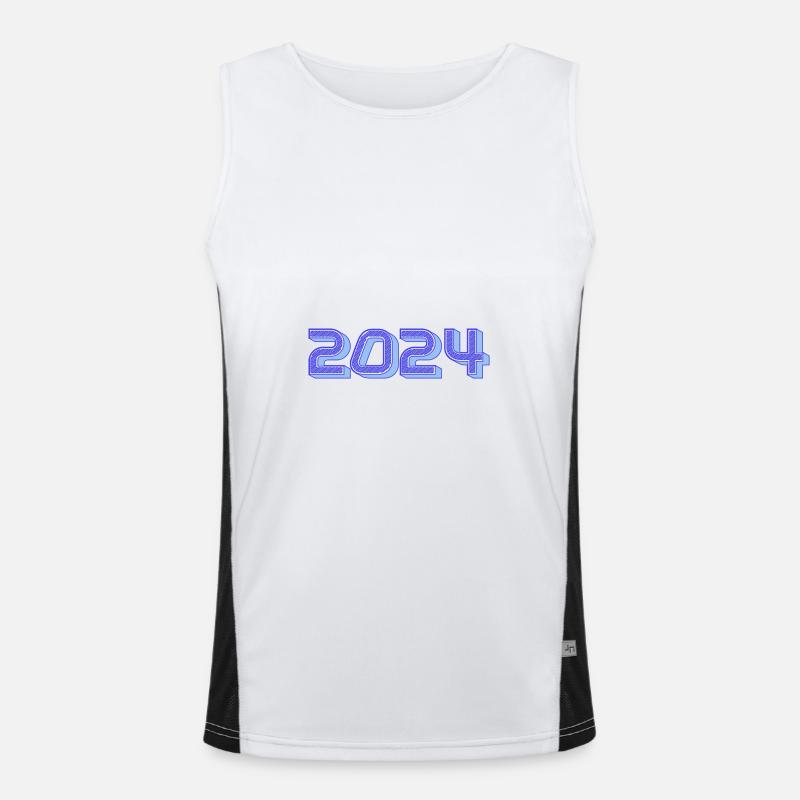 2024 Débardeur respirant contrasté Homme 