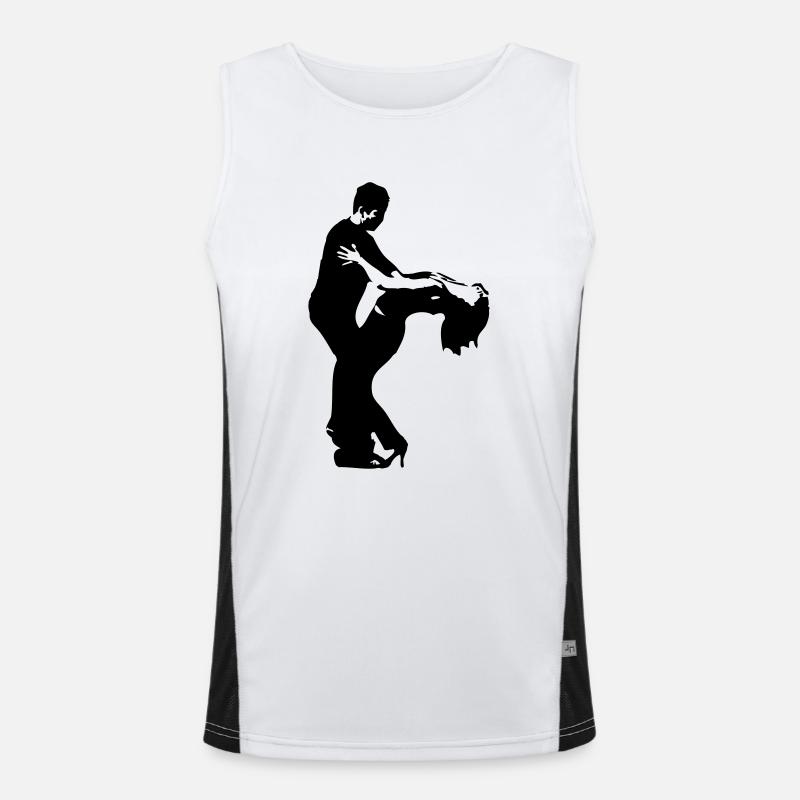 tänzer Funktionelles Kontrast-Tank Top für Männer 