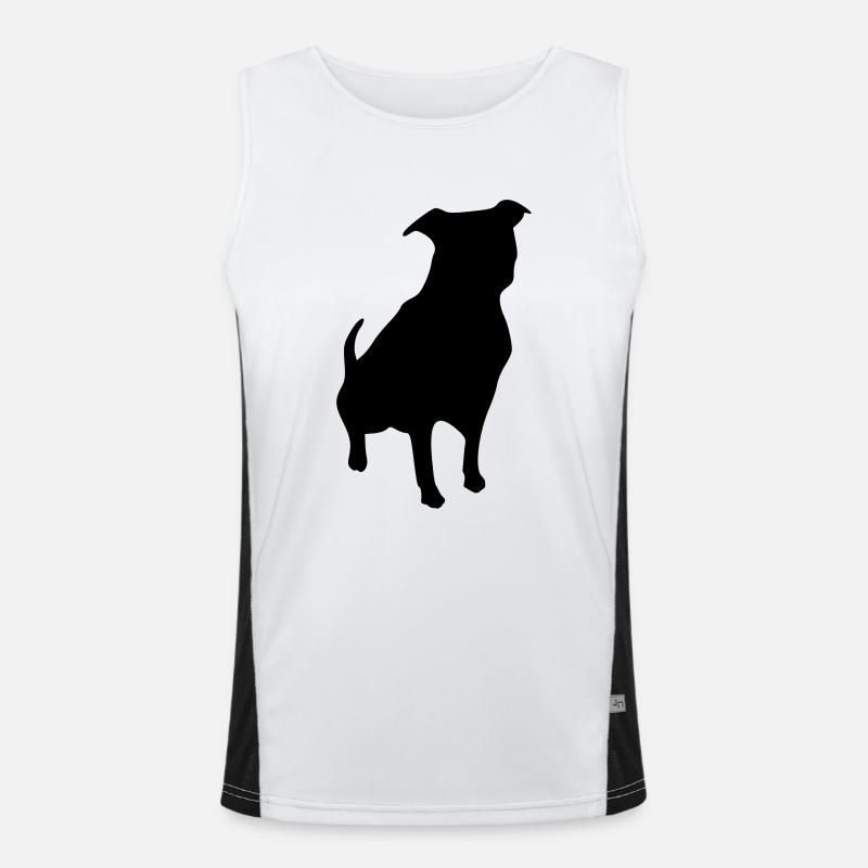 dog Men's Functional Contrast Tank Top 