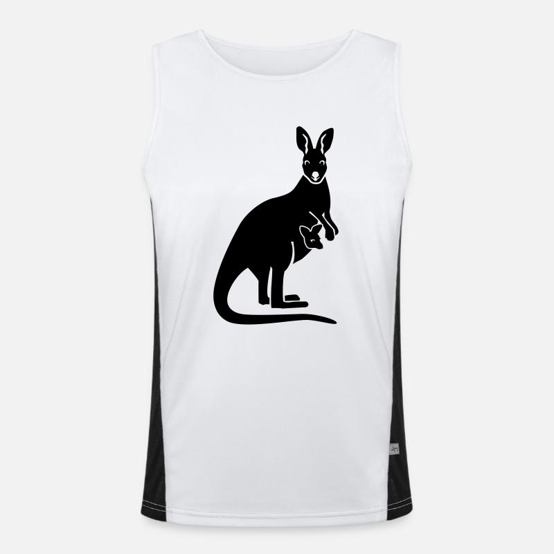 Kangaroo Men's Functional Contrast Tank Top 
