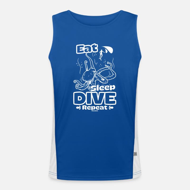 Dive Men's Functional Contrast Tank Top 