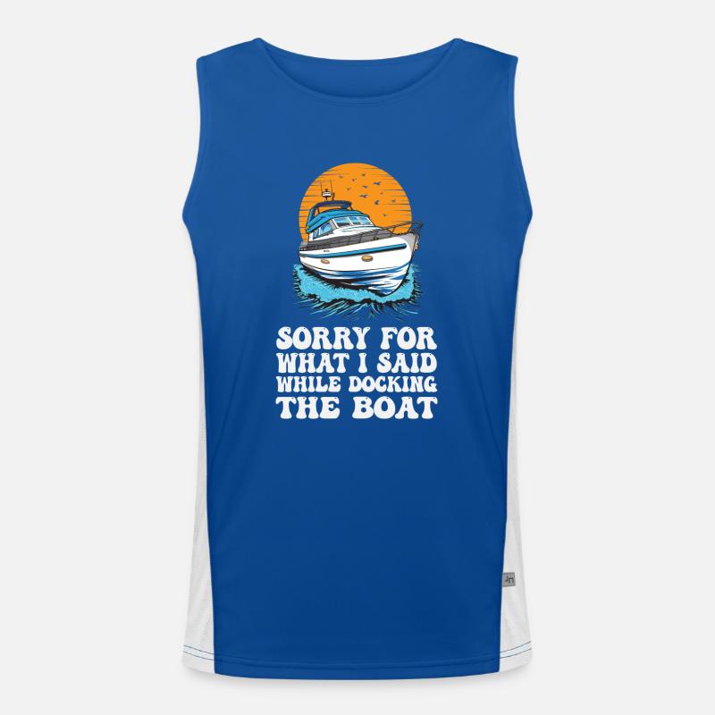 Désolé pour ce que j’ai dit en amarrant le bateau Débardeur respirant contrasté Homme 