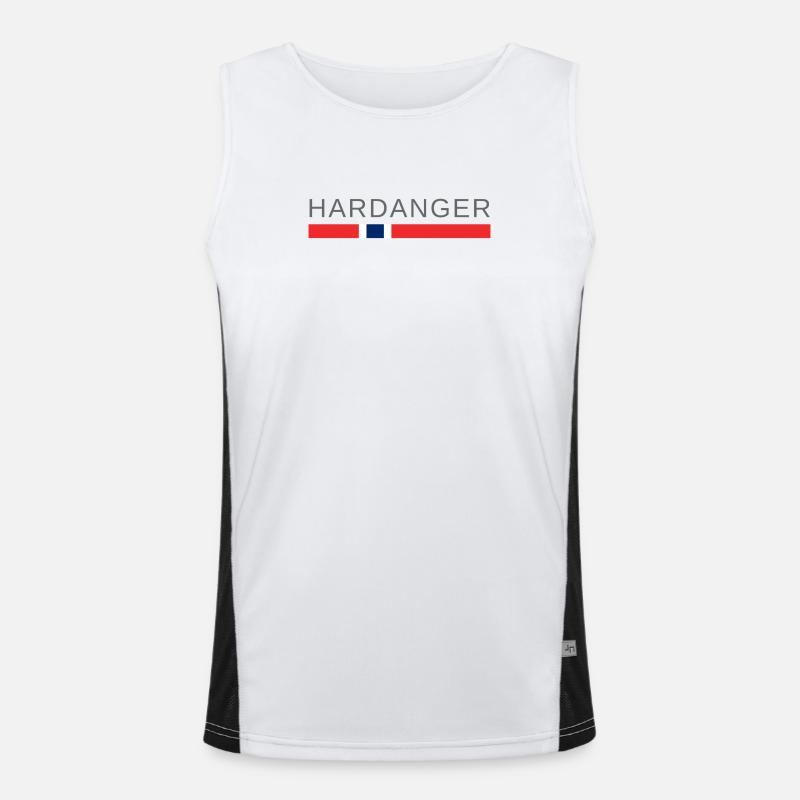 Hardanger Norway Men's Functional Contrast Tank Top 