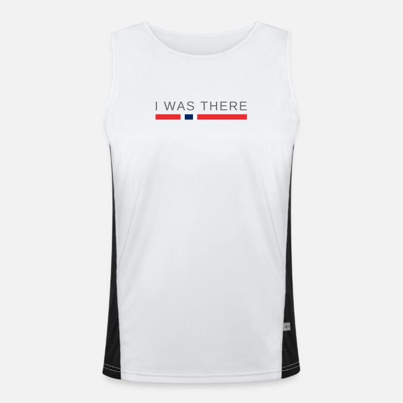Norway | I Was There Men's Functional Contrast Tank Top 