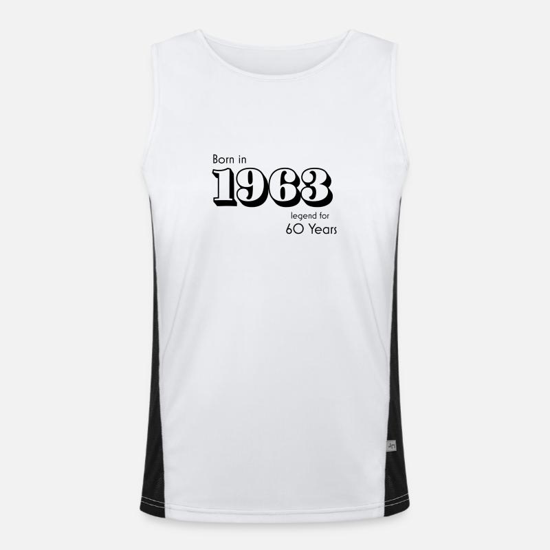 1963 Men's Functional Contrast Tank Top 