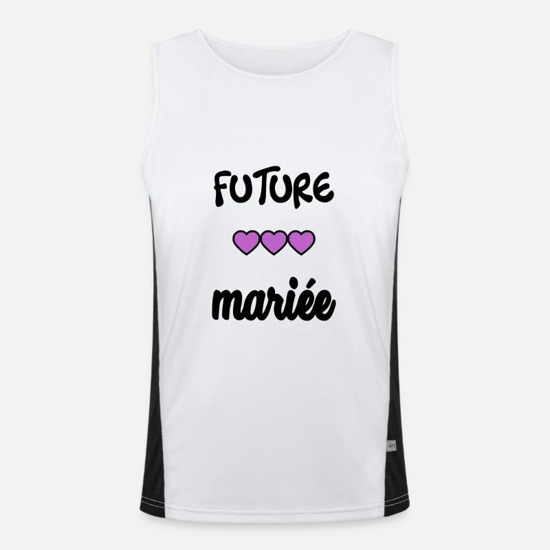 BRIDE-TO-BE Men's Functional Contrast Tank Top 