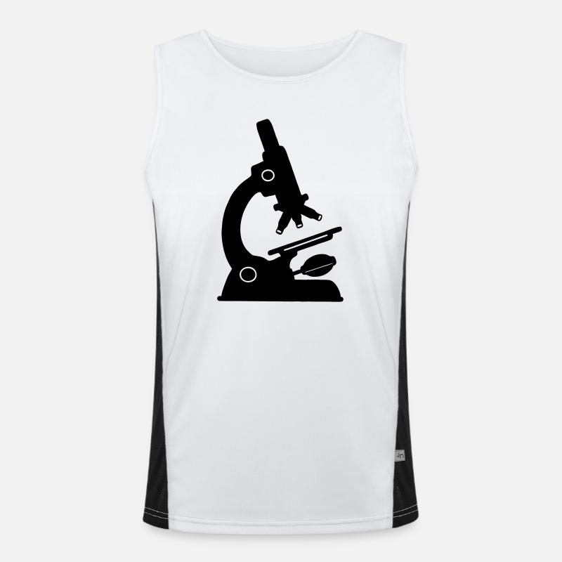 Laboratory microscope Men's Functional Contrast Tank Top 