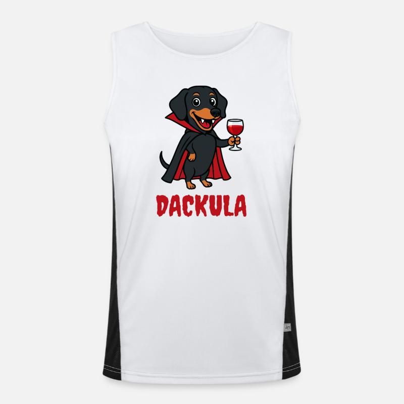 DACKULA Men's Functional Contrast Tank Top 