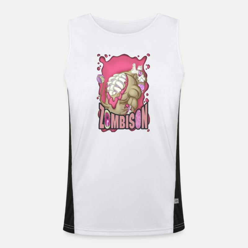 Zombison 2 Débardeur respirant contrasté Homme 