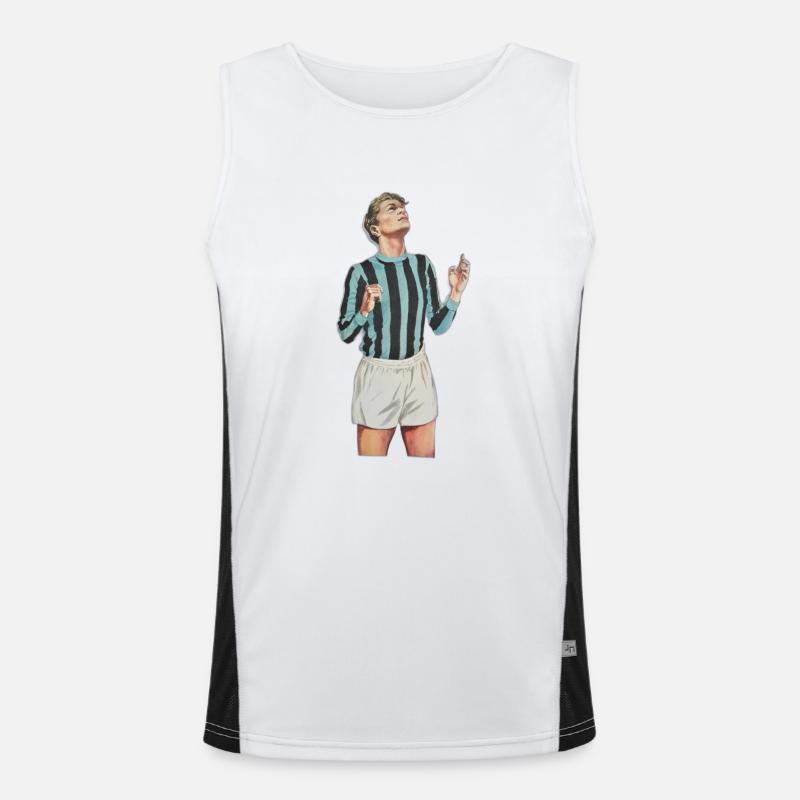 Fußball Funktionelles Kontrast-Tank Top für Männer 