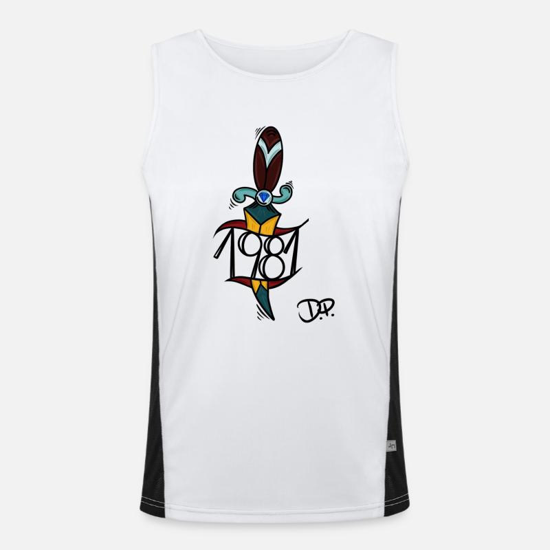 Dagger 🗡 Men's Functional Contrast Tank Top 