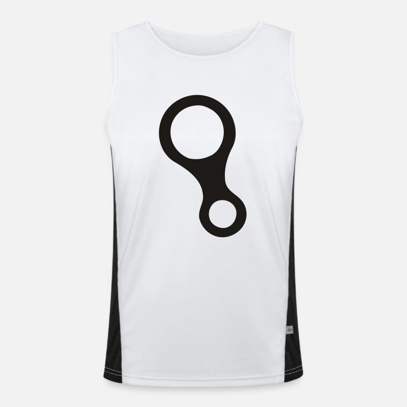abseiling - rappeling Men's Functional Contrast Tank Top 