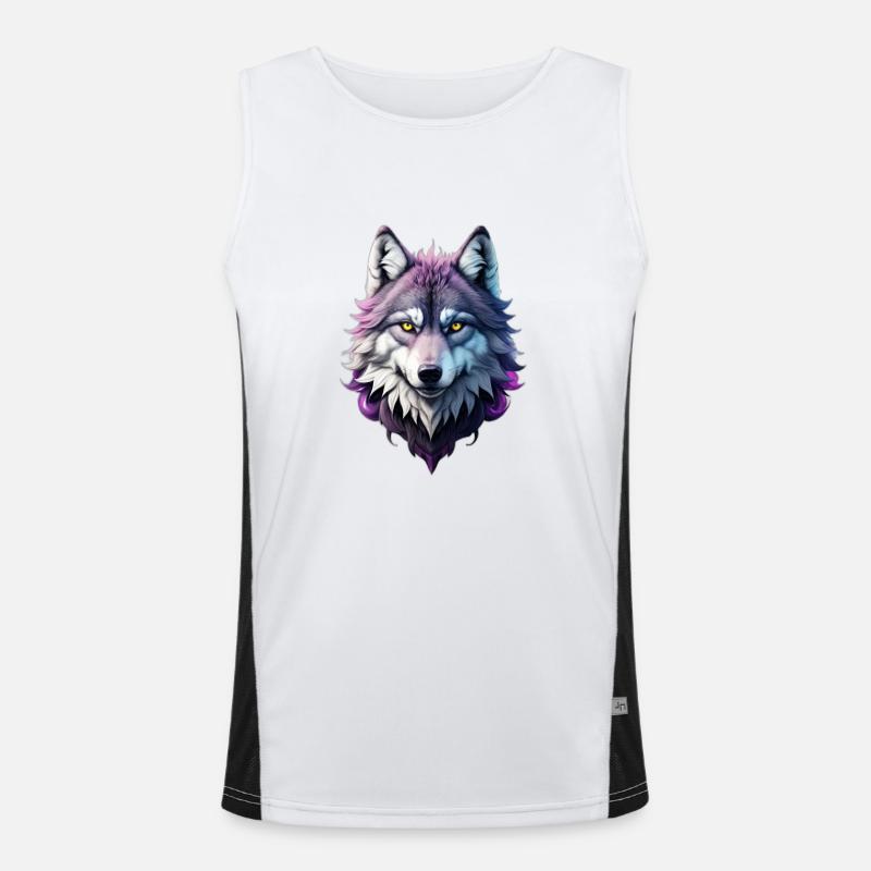 Loup Débardeur respirant contrasté Homme 