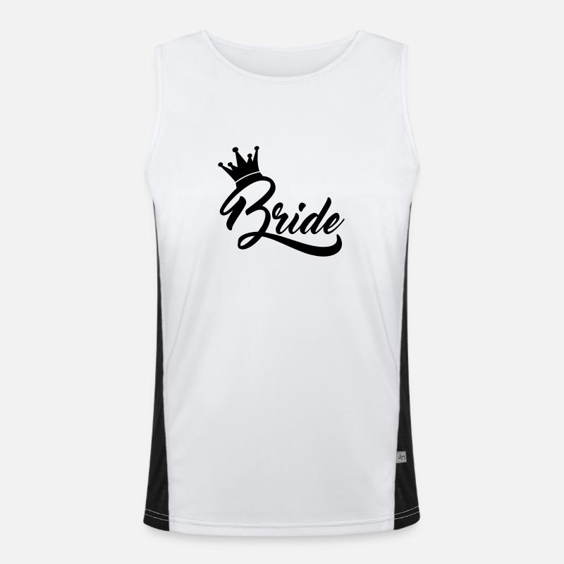 Bride Men's Functional Contrast Tank Top 