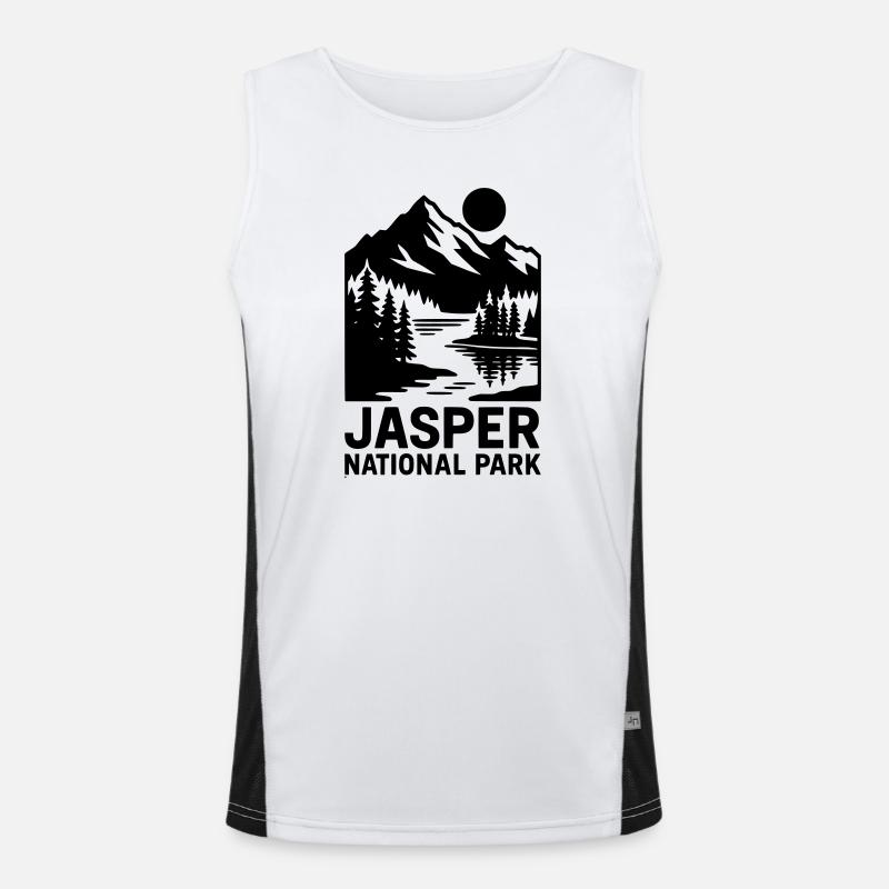 Parc national Jasper Débardeur respirant contrasté Homme 