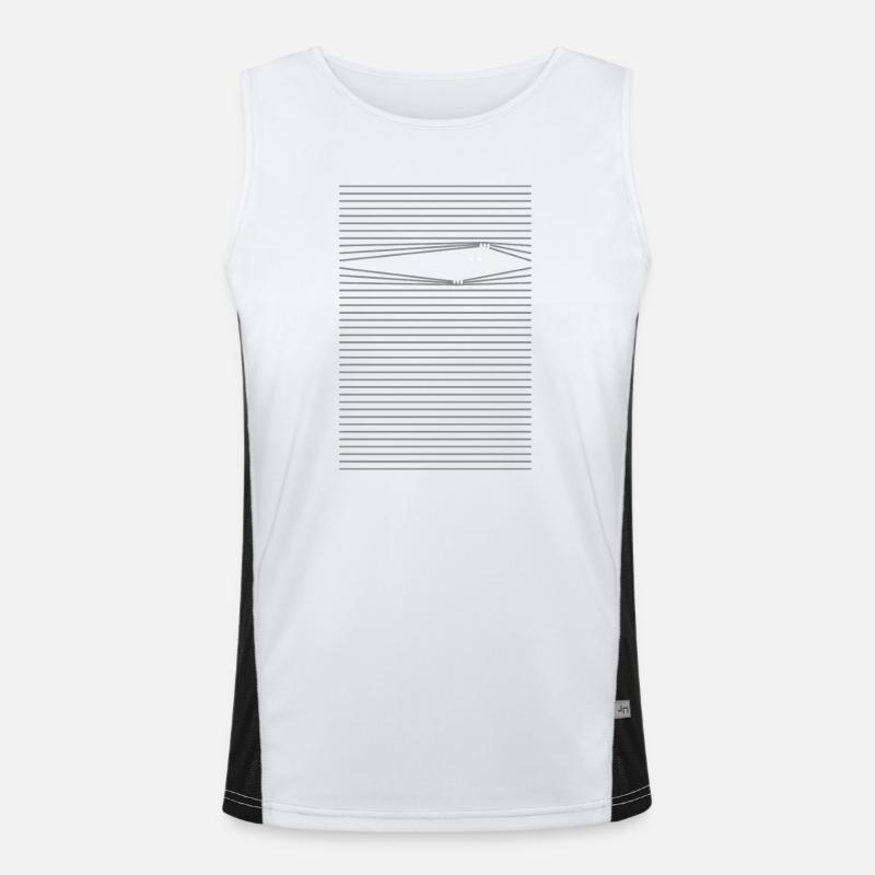 hidden Men's Functional Contrast Tank Top 