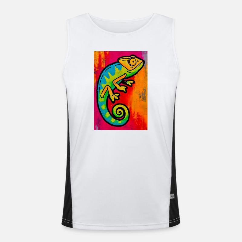 caméléon Débardeur respirant contrasté Homme 