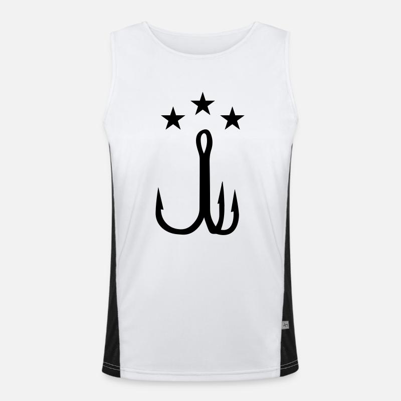 Drilling Funktionelles Kontrast-Tank Top für Männer 