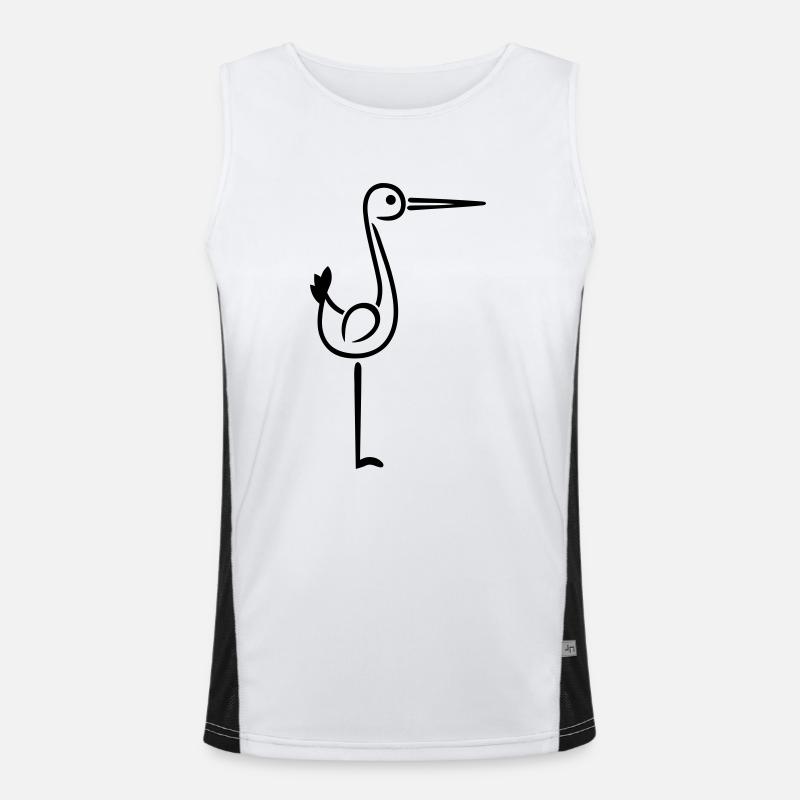 Stork Men's Functional Contrast Tank Top 