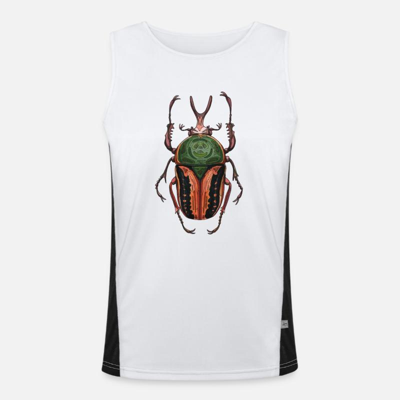 Big Beetle Stag - cerf géant Débardeur respirant contrasté Homme 