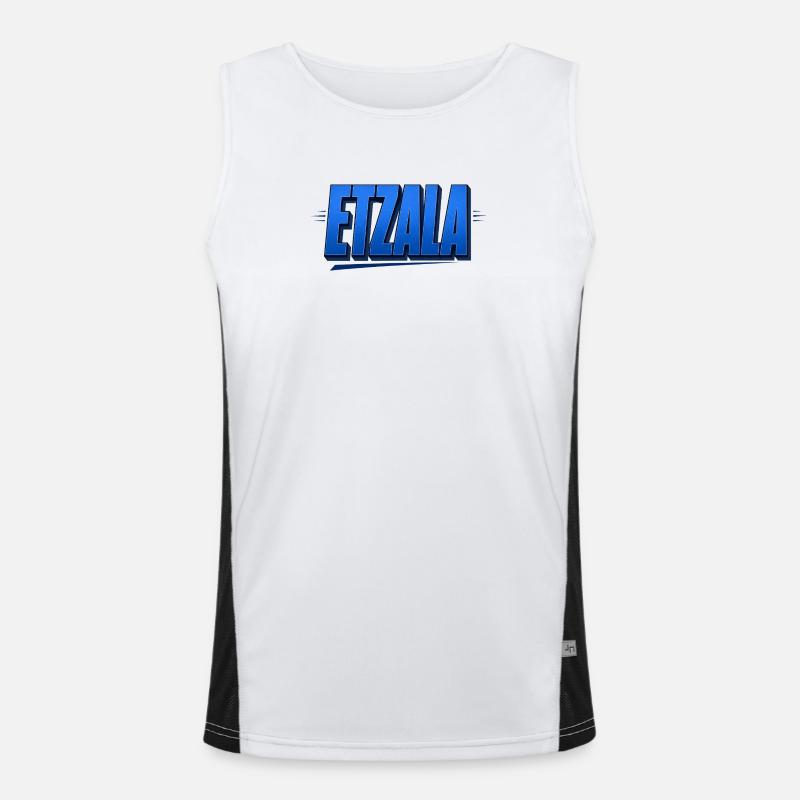Etzala – Franconian dialect Men's Functional Contrast Tank Top 