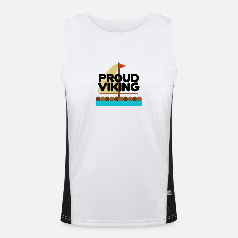 STOLZER WIKINGER Funktionelles Kontrast-Tank Top für Männer 